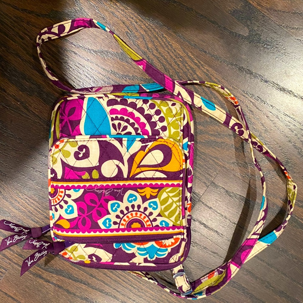 Vera Bradley mini hipster.
